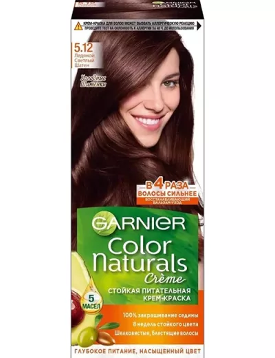 Ներկ մազի Garnier naturals 5.12