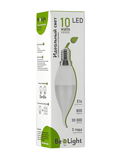 Լամպ լուսադիոդային Be Light E14 10Վտ