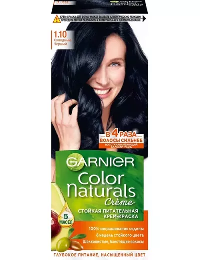 Ներկ մազի Garnier naturals 1.10